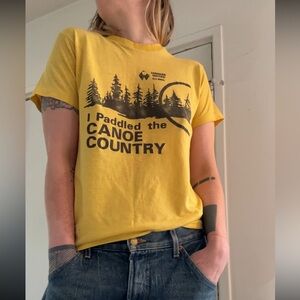 Mustard Yellow Vintage Tee